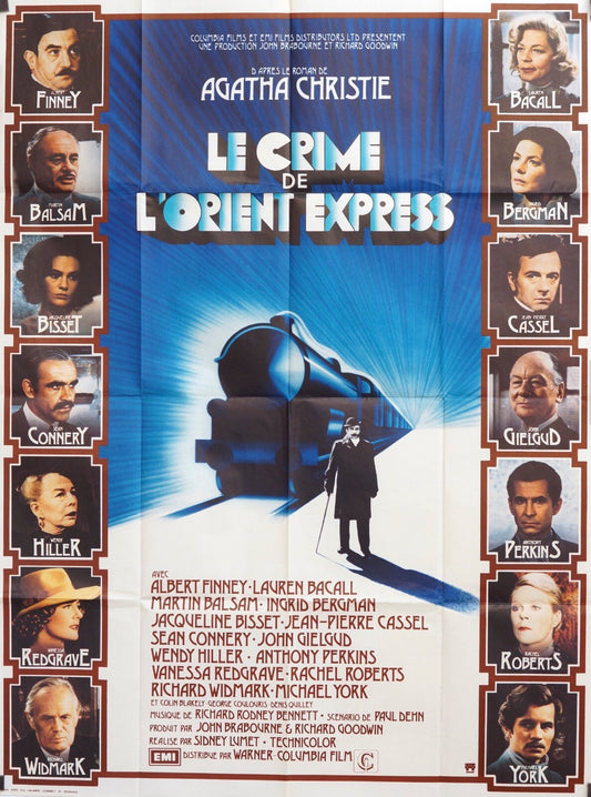 LE CRIME DE L’ORIENT EXPRESS ORIGINAL MOVIE POSTER 120x160 ANNIE GIRARDOT
