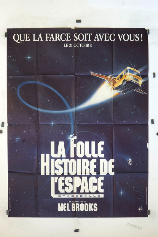 LA FOLLE HITOIRE DE L’ESPACE MEL BROOKS ORIGINAL MOVIE POSTER 120x160 MEL BROOKS