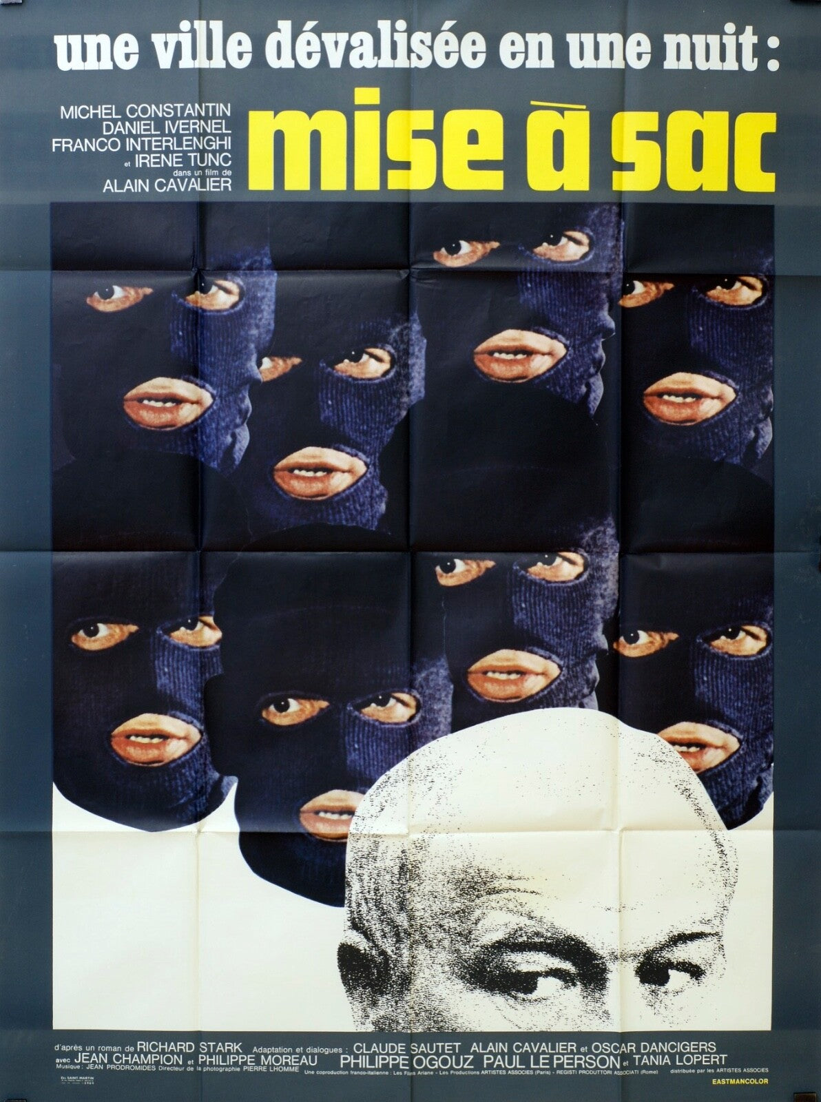 MISE À SAC ORIGINAL MOVIE POSTER 120x160 PIERRE CROSSOY