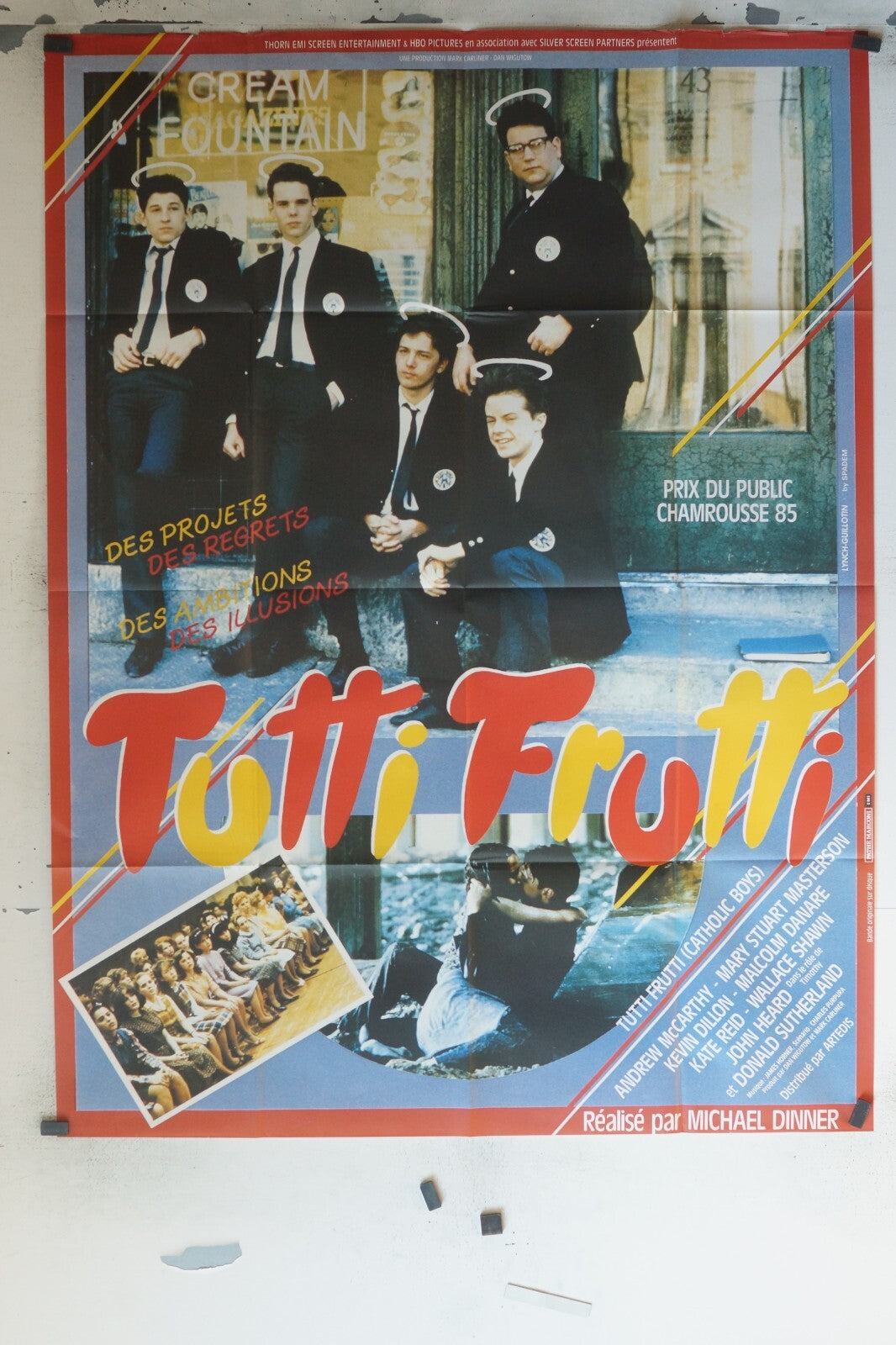 TUTTI FRUTTI 120x160 ORIGINAL MOVIE POSTER MICHAEL DINNER