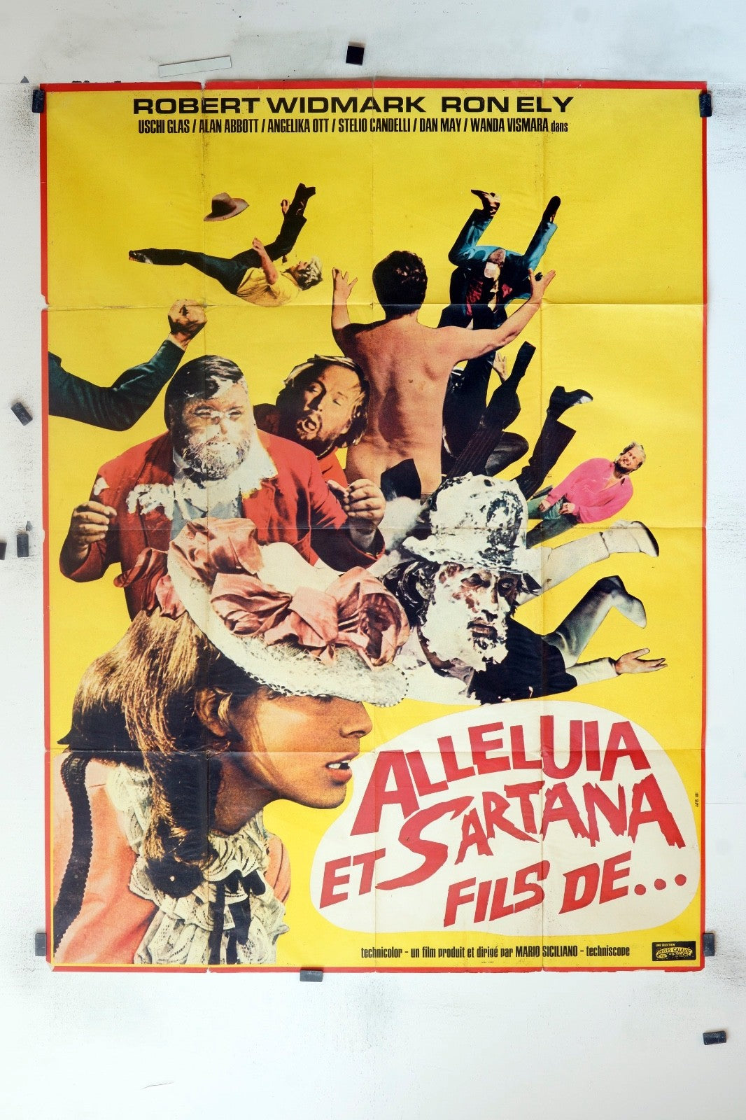 ALLELUIA ET SARTANA FILS DE… ROBERT WIDMARK RON MOVIE POSTER ORIGINAL (120x160)