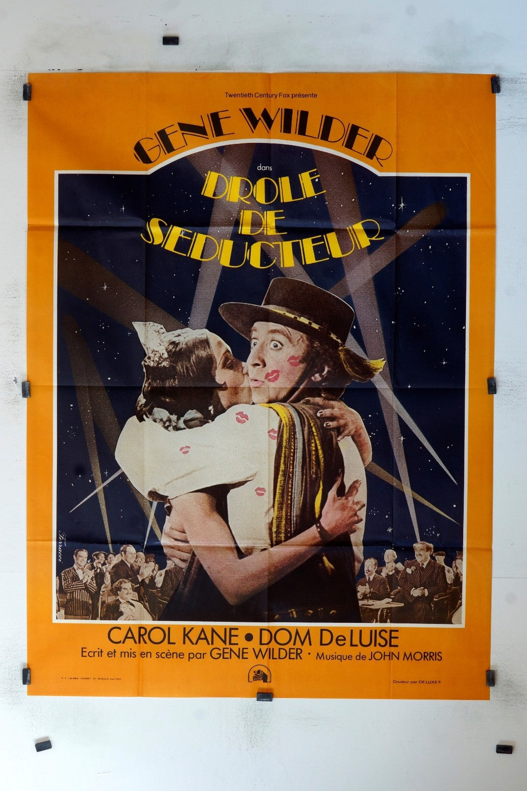 DRÔLE DE SÉDUCTEUR CAROL KANE MOVIE POSTER ORIGINAL 120x160