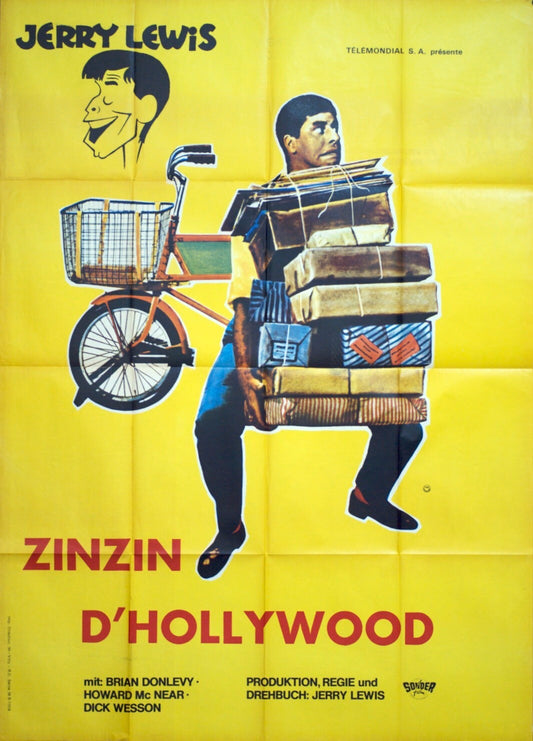 ZINZIN D’HOLLYWOOD MOVIE POSTER ORIGINAL (120X160) TARIK AKAN