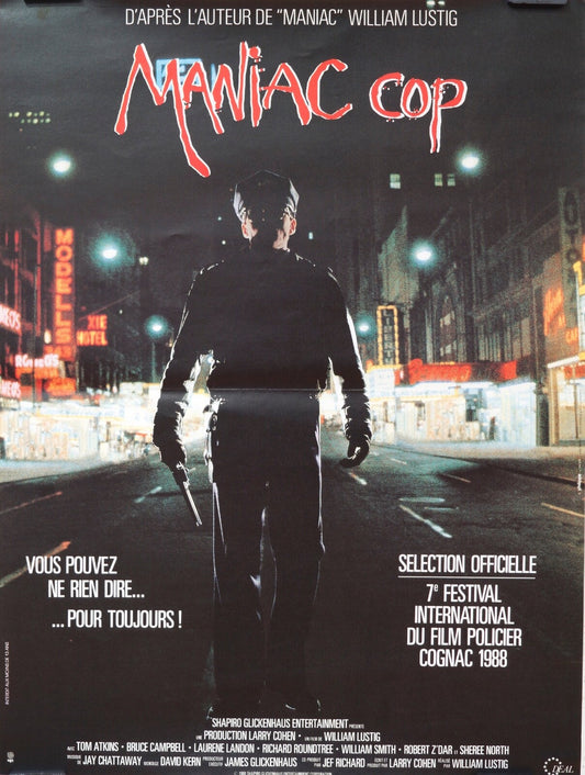 MANIAC COP (French Version) ORIGINAL 40x60