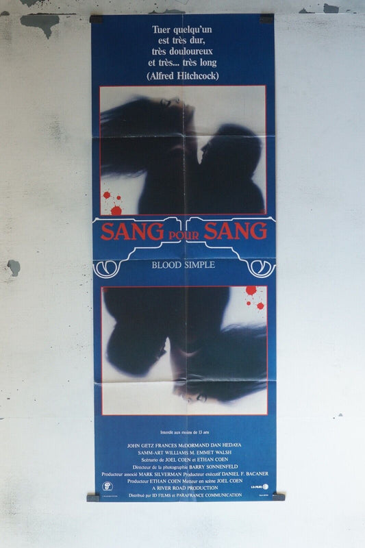 SANG POUR SANG MOVIE POSTER ORIGINAL 60x160
