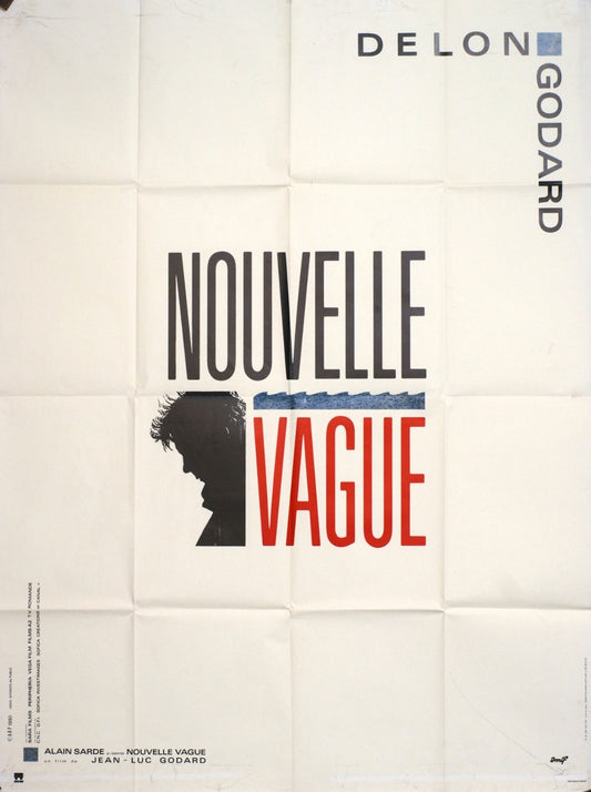 NOUVELLE VAGUE DELON GODARD movie poster ORIGINAL 120x160