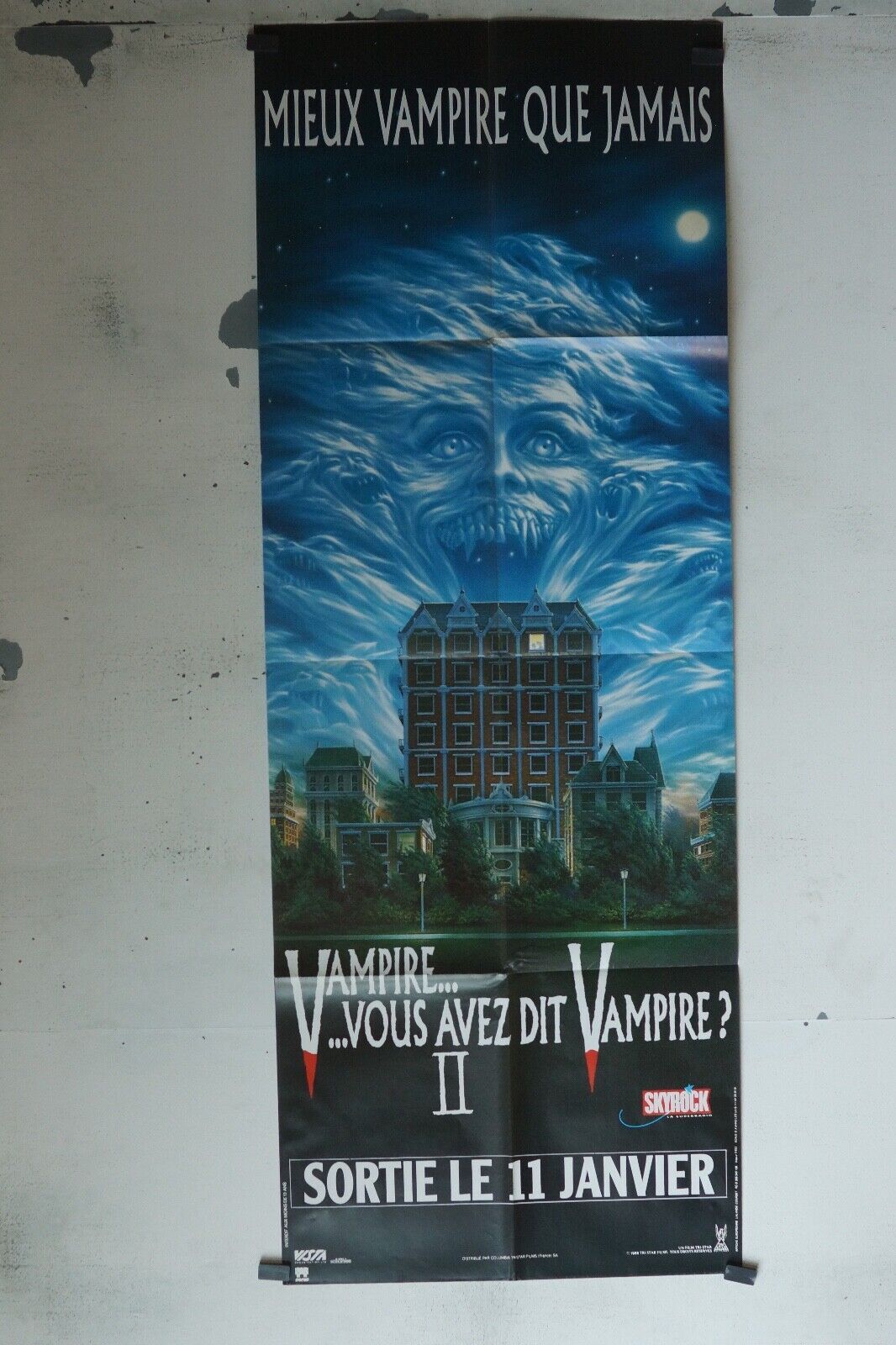 VAMPIRE…VOUS AVEZ DIT VAMPIRE ? II  60x160 ORIGINAL POSTER