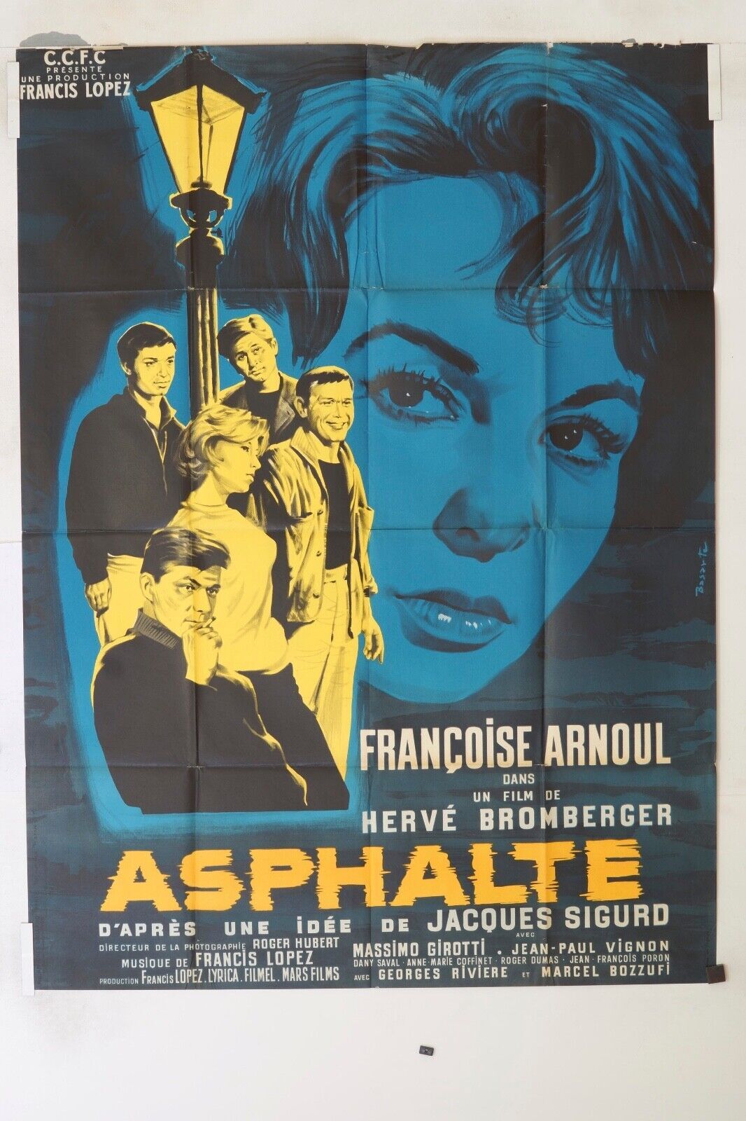 ASPHALTE MOVIE POSTER ORIGINAL 120x160
