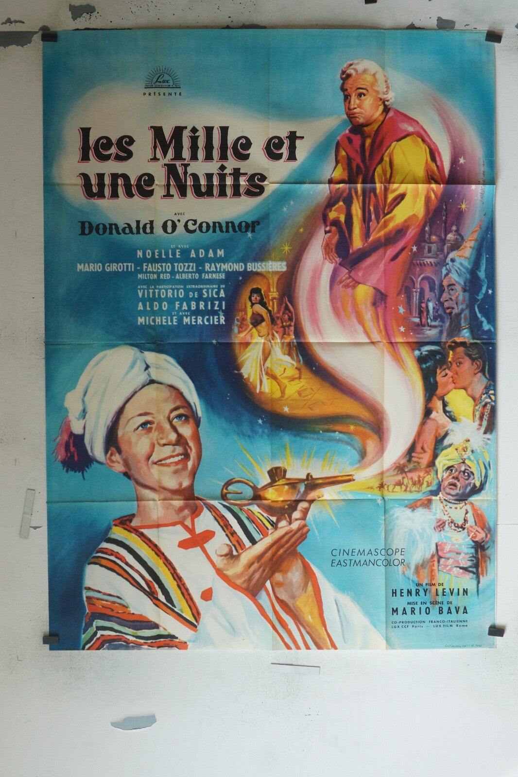 LES MILLES ET UNE NUITS POSTER ORIGINAL 120x160 VICTORIO DE SICA