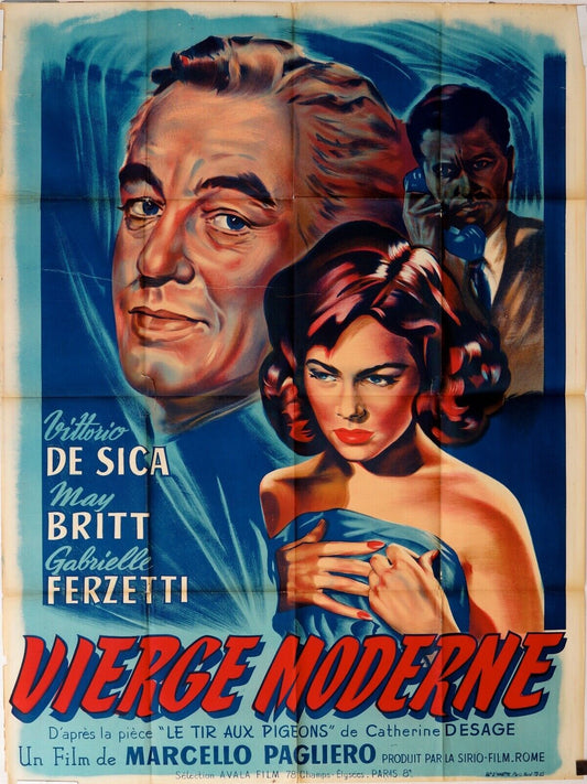 VIERGE MODERNE MOVIE POSTER ORIGINAL 120x160 WALT DISNEY