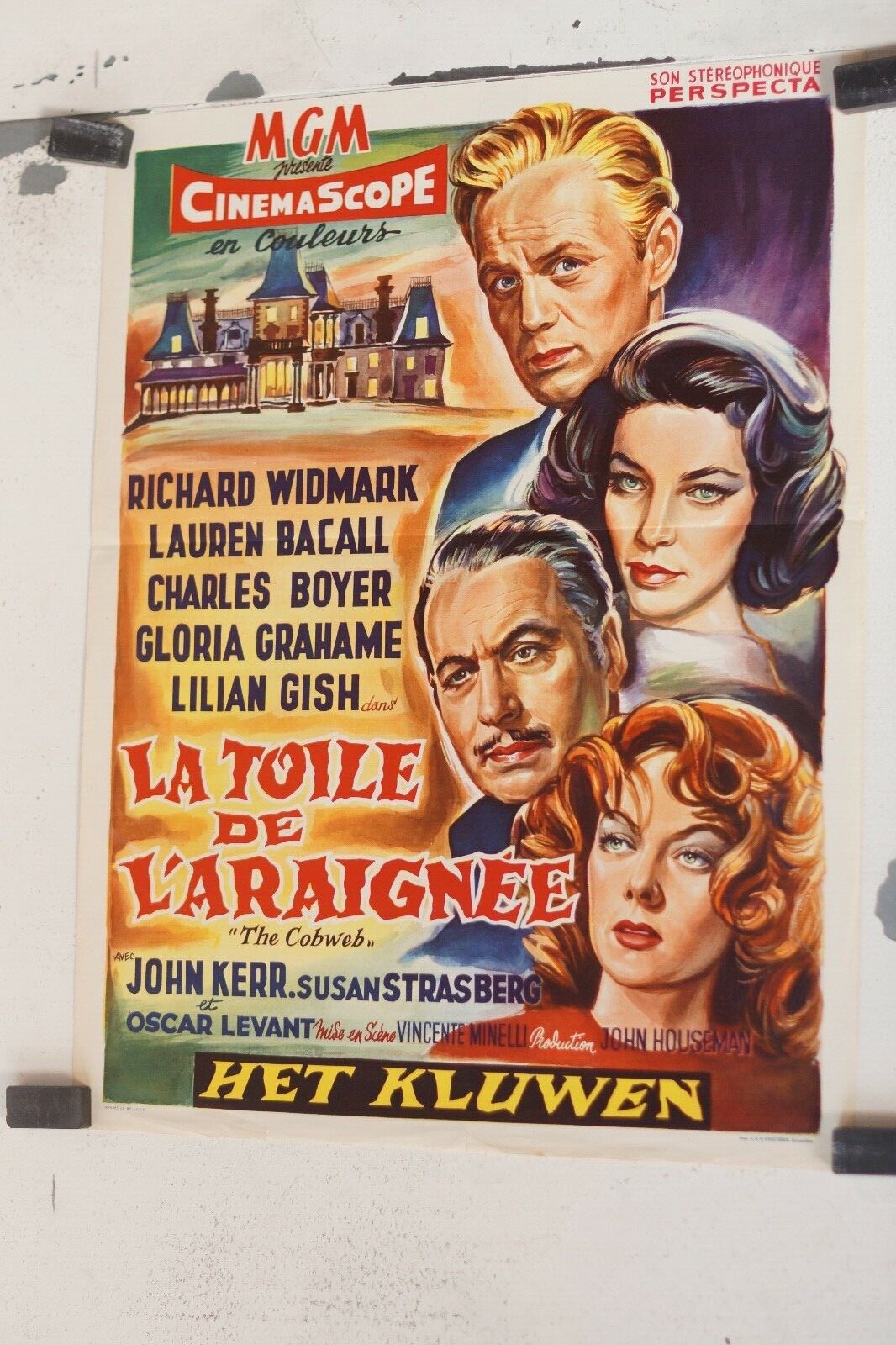 TOILE DE L’ARAIGNEE (LA) (French Edition) ORIGINAL 30x55