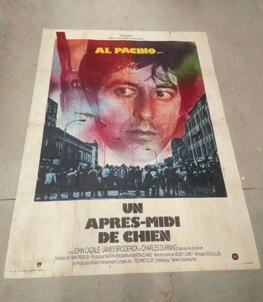 UN APRÈS-MIDI DE CHIEN,  MOVIE POSTER ORIGINAL 120x160 AL PACINO