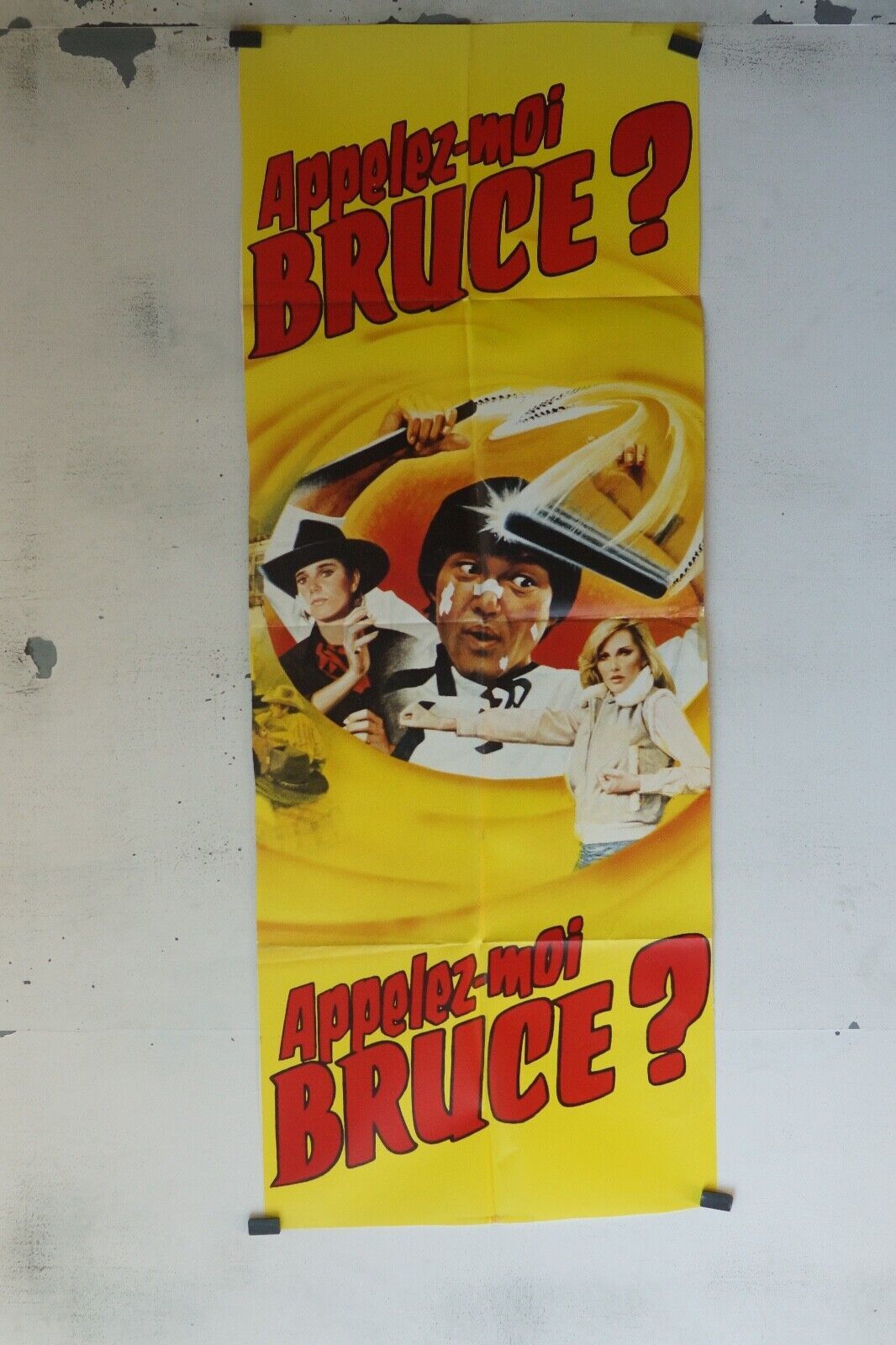 APPELEZ MOI BRUCE ? POSTER ORIGINAL 60x160