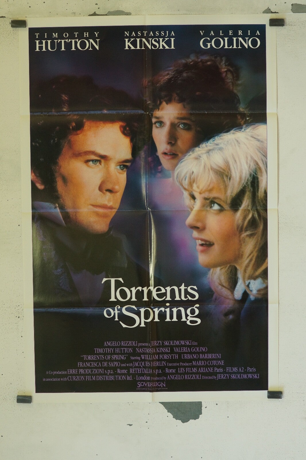 TORRENTS OFSPRING (70X100) ORIGINAL MOVIE TIMOTHY HUTTON – NASTASSJA KINSKI