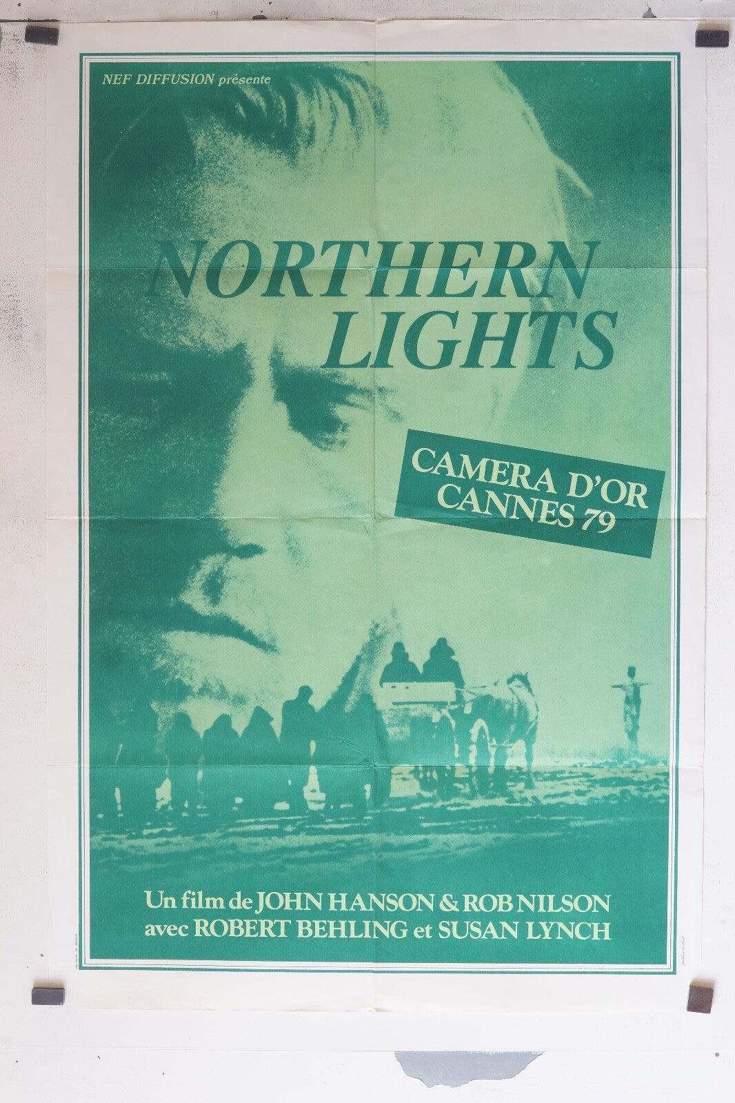 NORTHERN LIGHTS MOVIE POSTER ORIGINAL (69x103), Robert Behling, Susan Lynch 