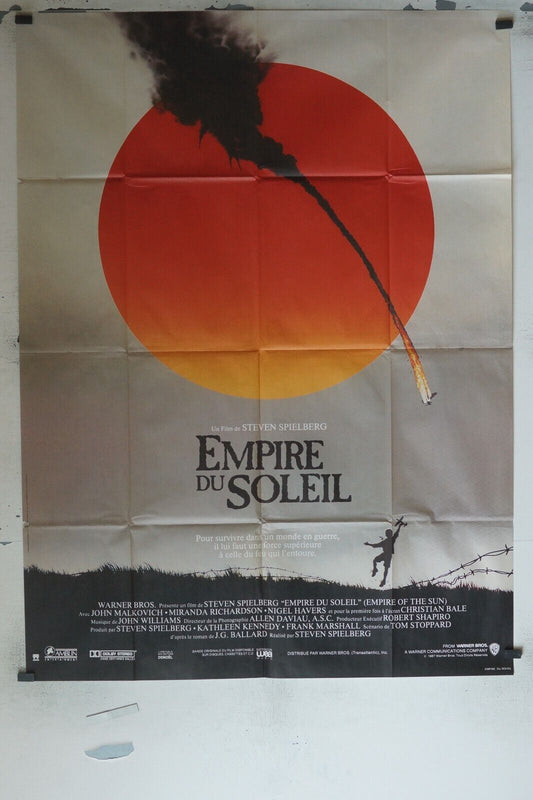 EMPIRE DU SOLEIL MOVIE POSTER ORIGINAL 120x160  STEVEN SPIELBERG