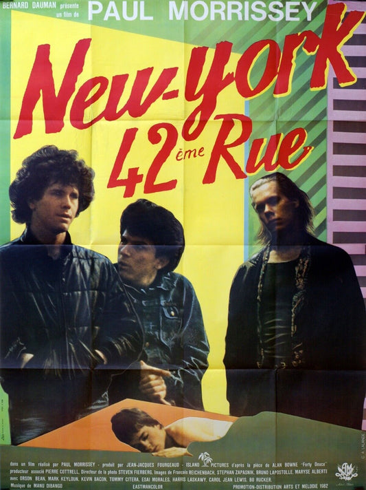 NEW-YORK 42 EME RUE MOVIE POSTER ORIGINAL 120x160 RICHARD HARRISON