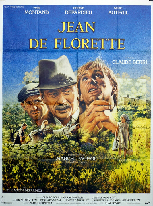 JEAN DE FLEURETTE MOVIE POSTER ORIGINAL 120x160 RON BRANDSTEDER