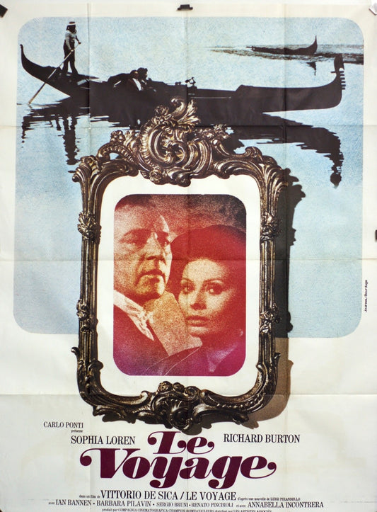 LE VOYAGE SOPHIA LOREN MOVIE POSTER ORIGINAL 120x160