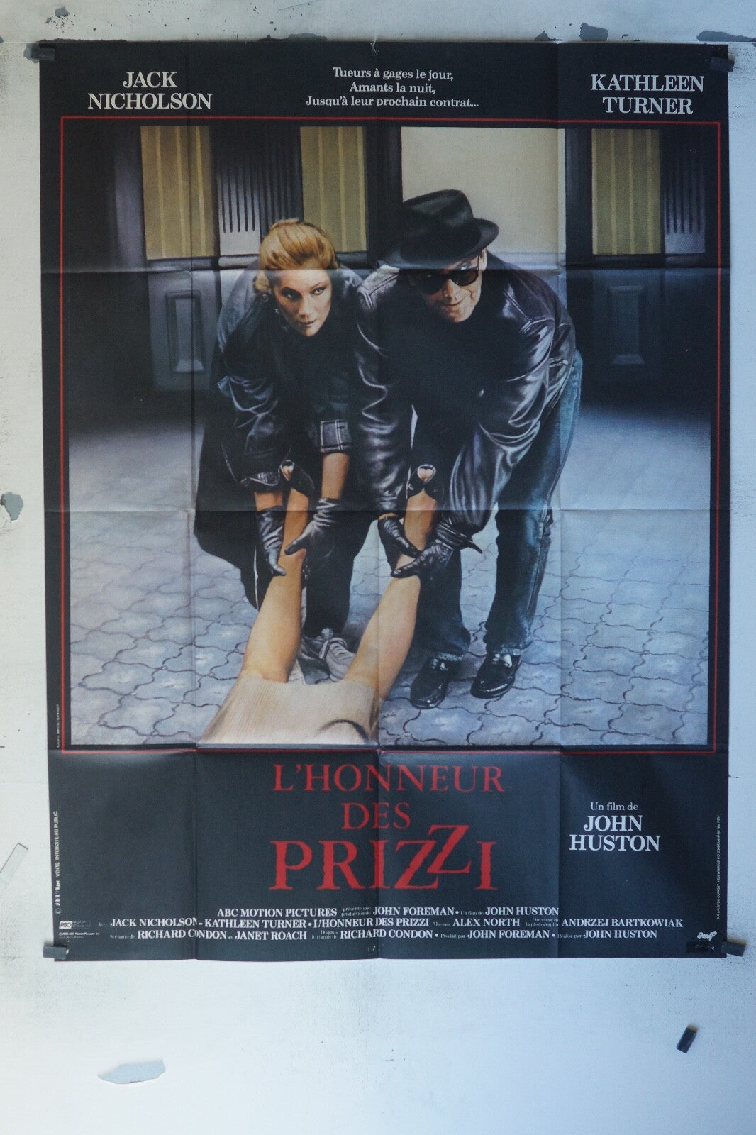 L’HOMME DES PRIZZI MOVIE POSTER ORIGINAL 120x160 JACK NICHOLSON
