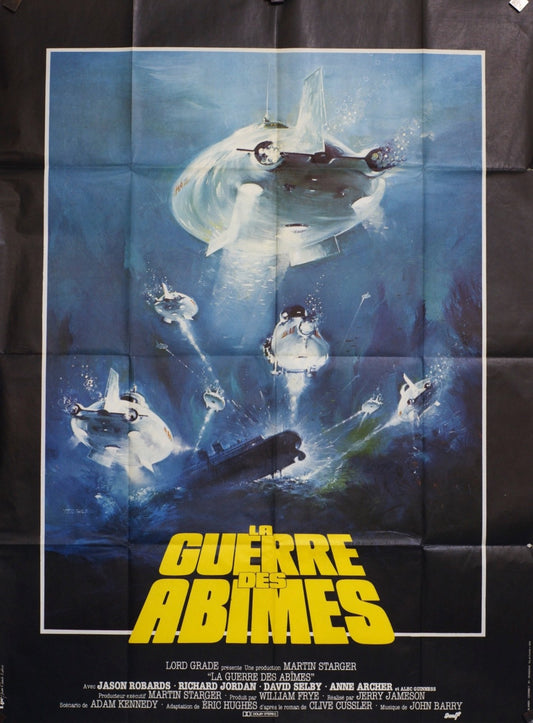 LA GUERRE DES ABIMES JASON ROBARDS POSTER ORIGINAL 120x160