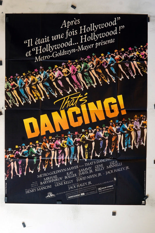 THAT’S DANCING RAY BOLGER 120x160 MOVIE POSTER ORIGINAL