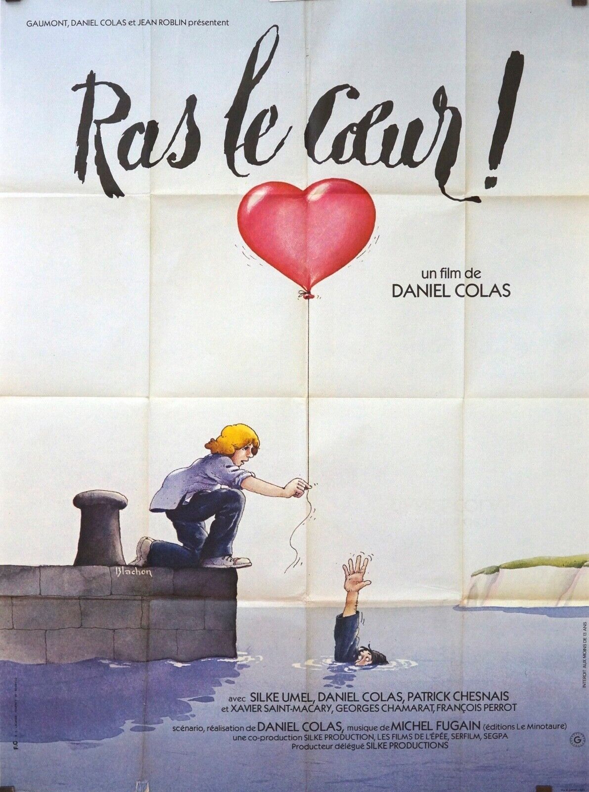 RAS LE COEUR ! POSTER ORIGINAL 120x160 SILKE UMEL