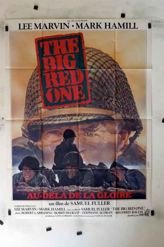 THE BIG RED ONE LEE MARVIN MOVIE POSTER ORIGINAL 120x160