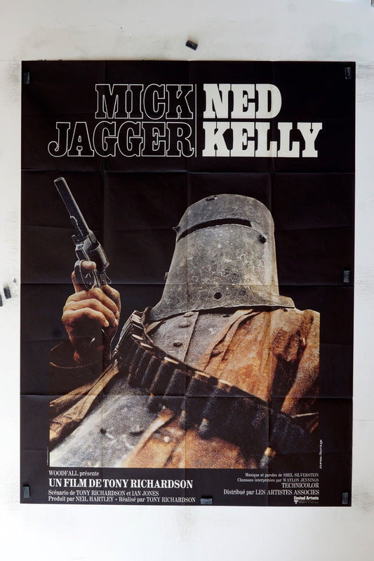 NED KELLY MICK JAGGER MOVIE POSTER ORIGINAL (120x160)