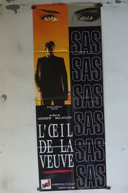 L’ŒIL DE LA VEUVE POSTER ORIGINAL 60x160 ANDREW MCLAGEN