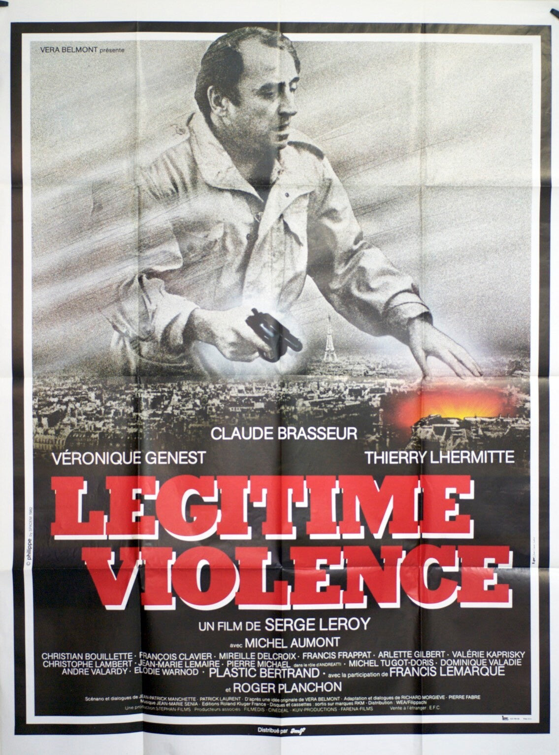 LEGITIME VIOLENCE POSTER ORIGINAL 120x160  VÉRONIQUE GESNEST