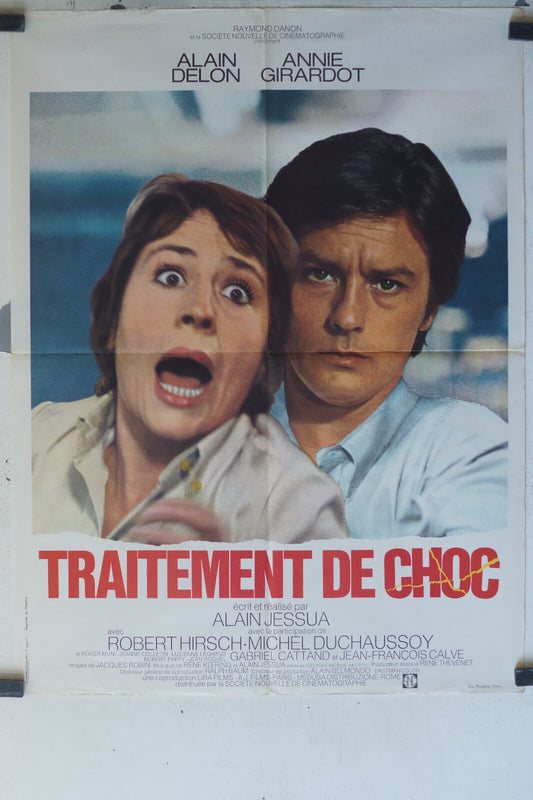 TRAITEMENT DE CHOC MOVIE POSTER ORIGINAL (60X80) Annie Giradot , Alain Delon