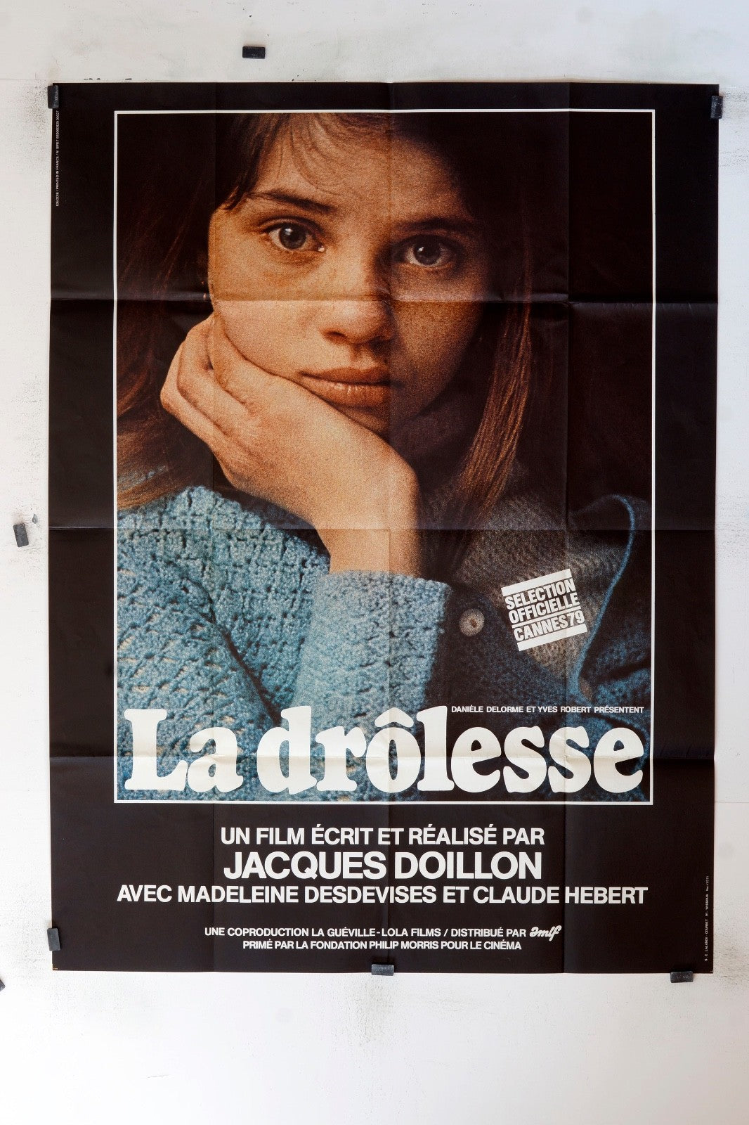 LA DRÔLESSE JACQUES DOILLON ORIGINAL MOVIE POSTER 120x160