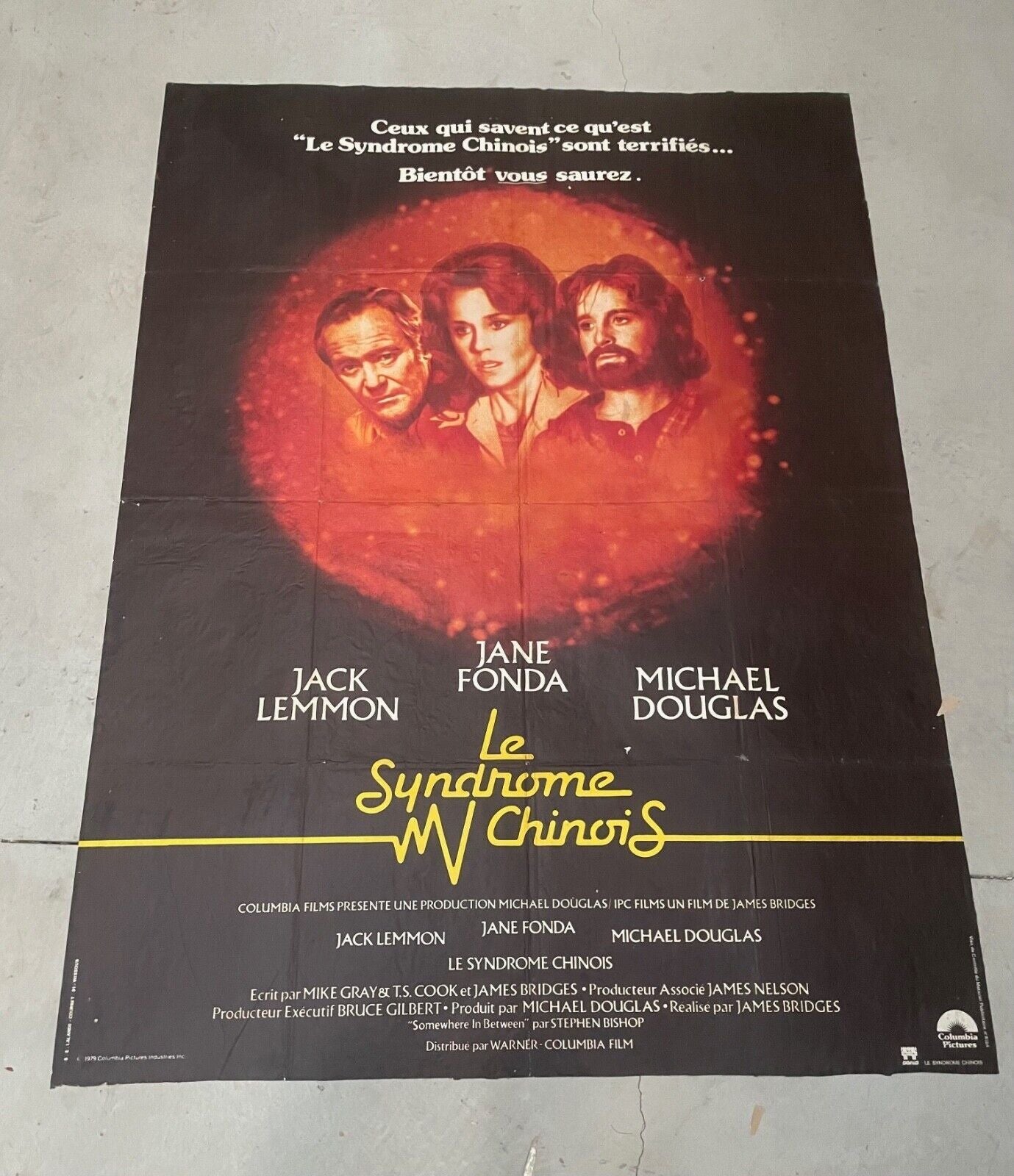 LE SYNDROME D’UN CHINOIS ORIGINAL POSTER 120X160 JACK LEMONN