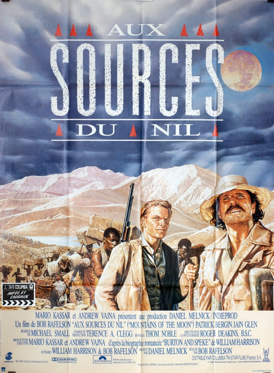 AUX SOURCES DU NIL MARIO KASSER MOVIE POSTER ORIGINAL 120x160