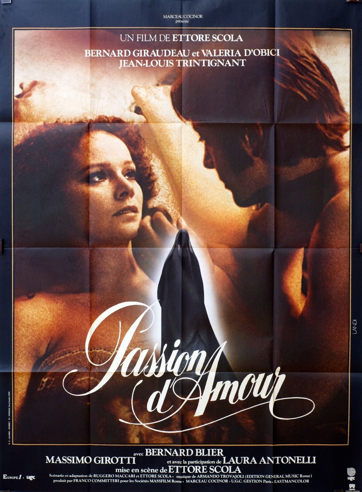 PASSION D’AMOUR MASSIMO GIROTTI MOVIE POSTER ORIGINAL 120x160