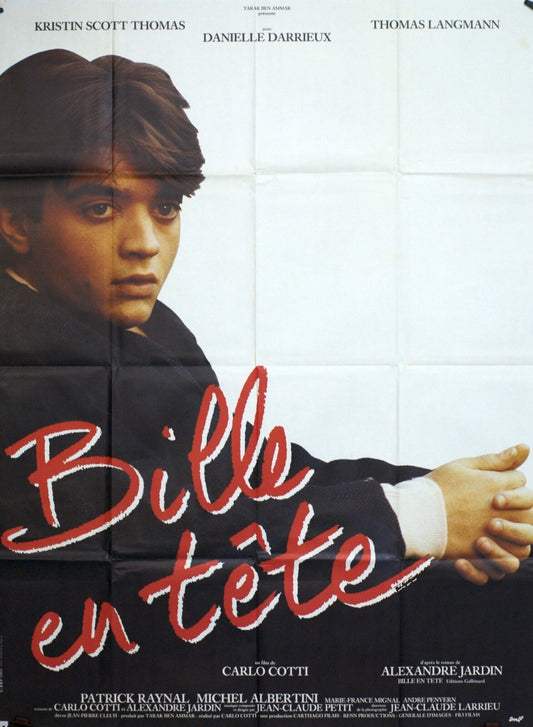 BILLE EN TÊTE MOVIE POSTER ORIGINAL 120x160  KRISTIN SCOTT THOMAS