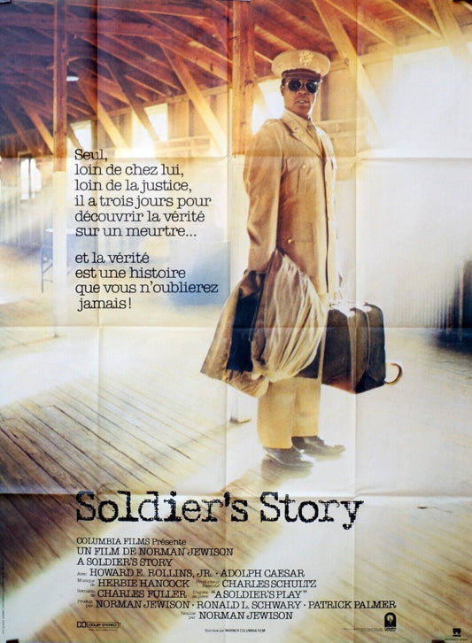 SOLDIER’S STORY MOVIE POSTER ORIGINAL120x160 HOWARD E.ROLLINS,JR