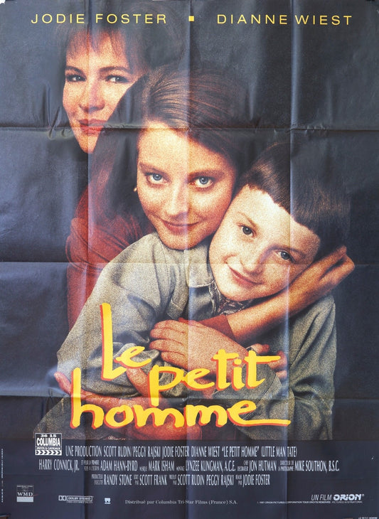 LE PETIT HOMME JODIE FOSTER MOVIE POSTER ORIGINAL 120x160