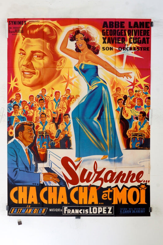 SUZANNE…CHA.CHA.CHA et MOI ABBE LANE POSTER ORIGINAL (120x160)