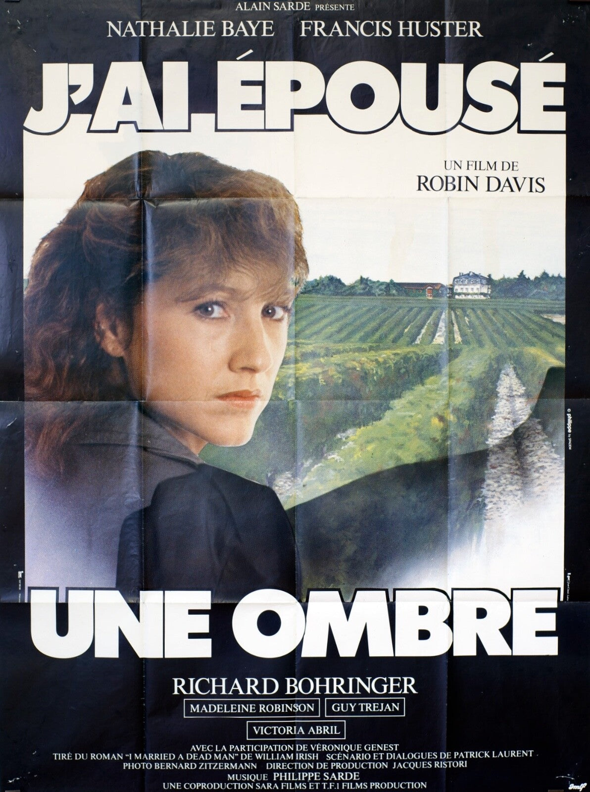 J’AI ÉPOUSÉ UNE OMBRE MOVIE POSTER ORIGINAL (120X160) NATHALIE BAYE