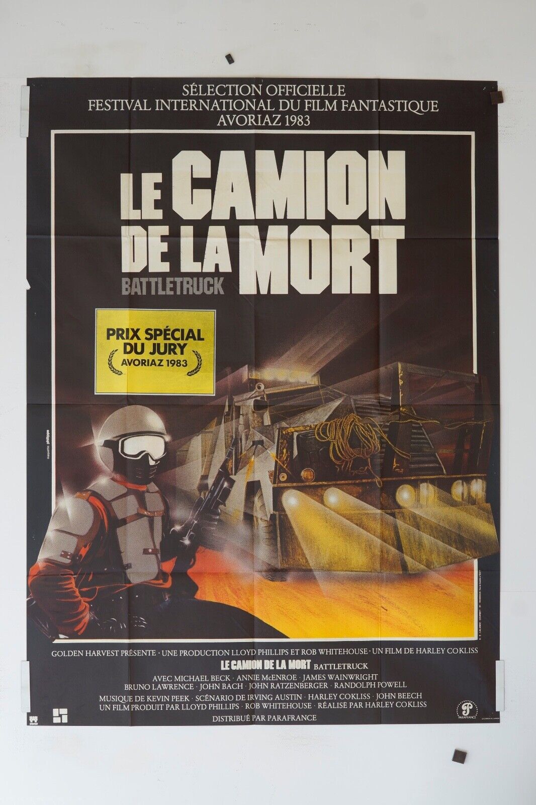 LE CAMION DE LA MORT POSTER (120X160) MICHAEL BECK