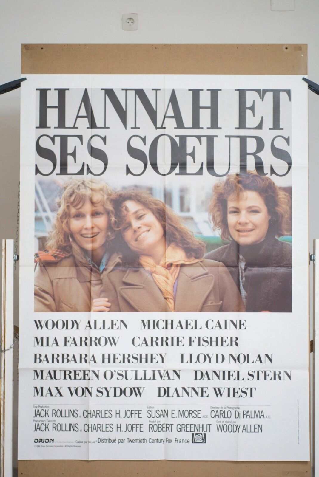 HANNAH ET SES SOEURS MOVIE POSTER ORIGINAL 120x160 MIREILLE DARC