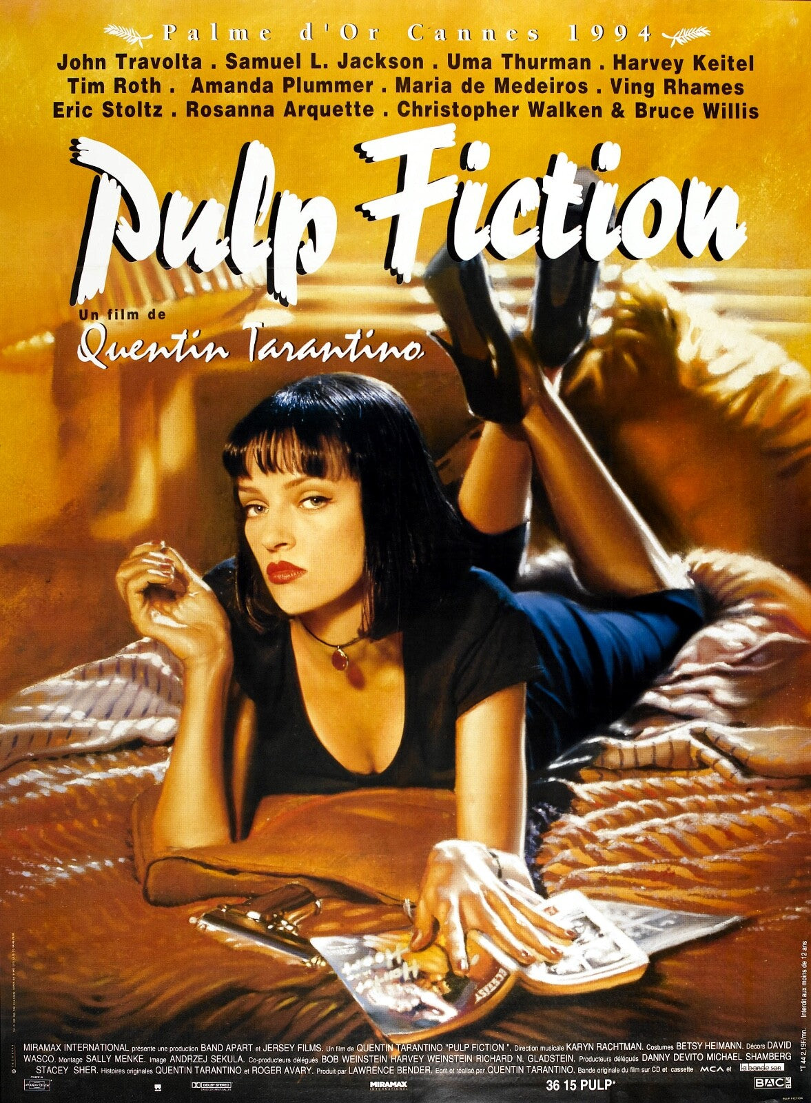 PULP FICTION MOVIE POSTER 40x60 MOVIE POSTER QUENTIN TARANTINO