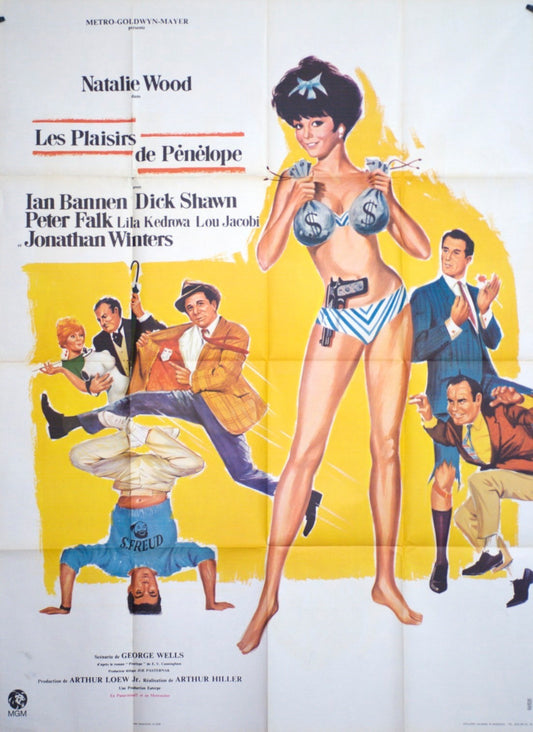 LES PLAISIRS DE PÉNÉLOPE IAN BANNEN ORIGINAL MOVIE POSTER 120x160