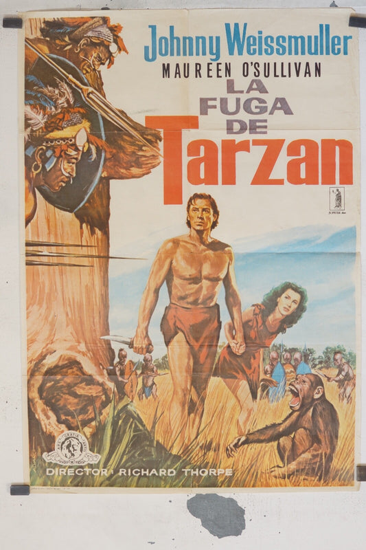 FUGA DE TARZAN (LA) ORIGINAL 69x103
