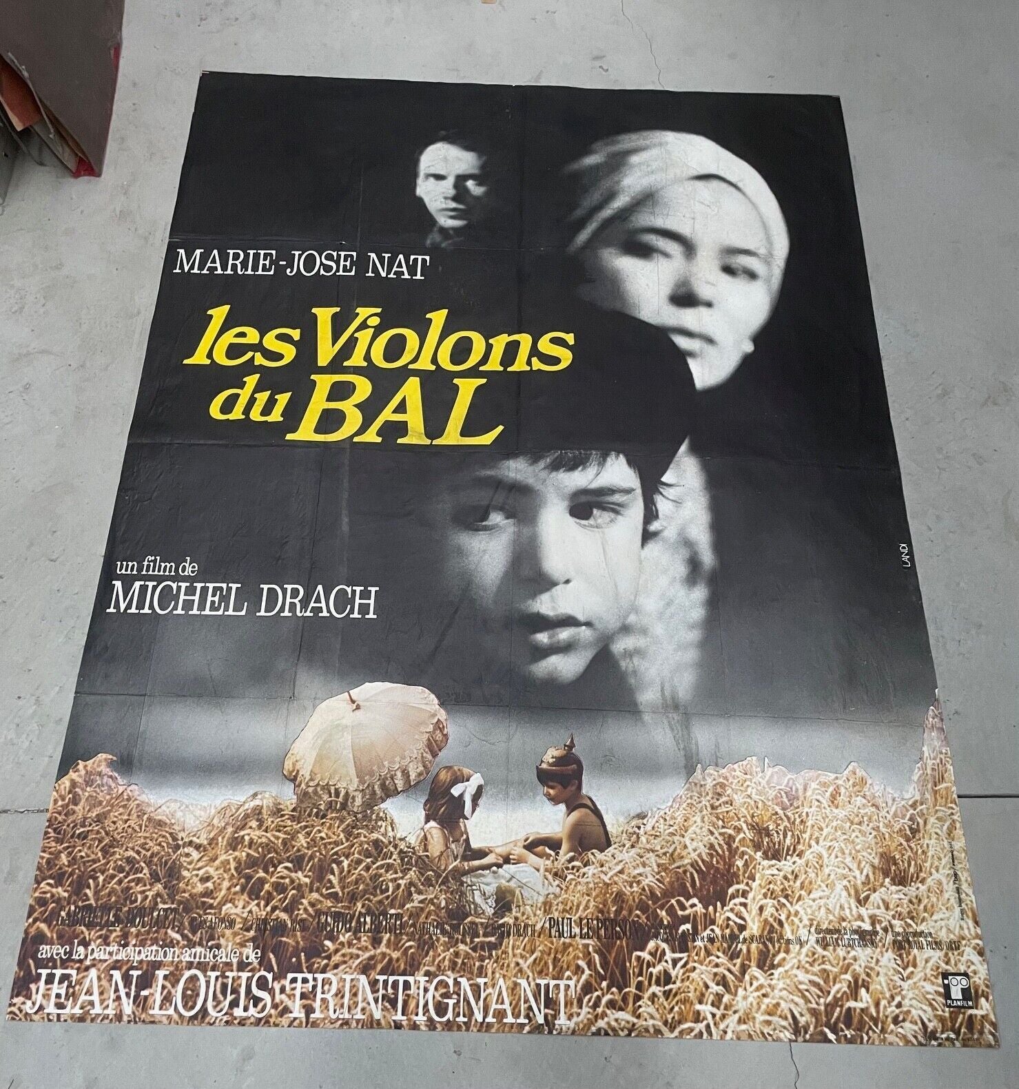 LES VIOLONS DU BAL ORIGINAL 120x160 MARIE-JOSE NAT