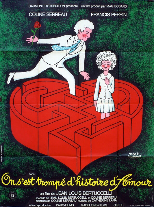 ON S’EST TROMPÉ D’HISTOIRE D’AMOUR MOVIE POSTER ORIGINAL 120x160 COLINE SERREAU