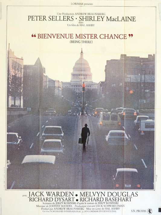 BIENVENUE MISTER CHANCE JACK WARDEN MOVIE POSTER ORIGINAL 120x160