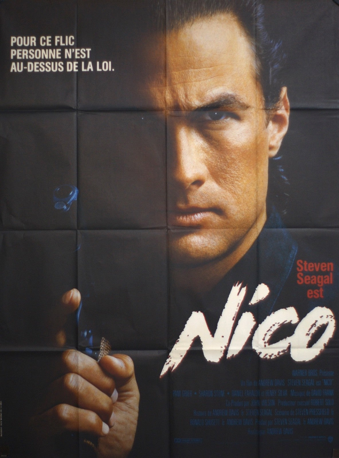 NICO STEVEN SEAGAL movie poster ORIGINAL 120x160
